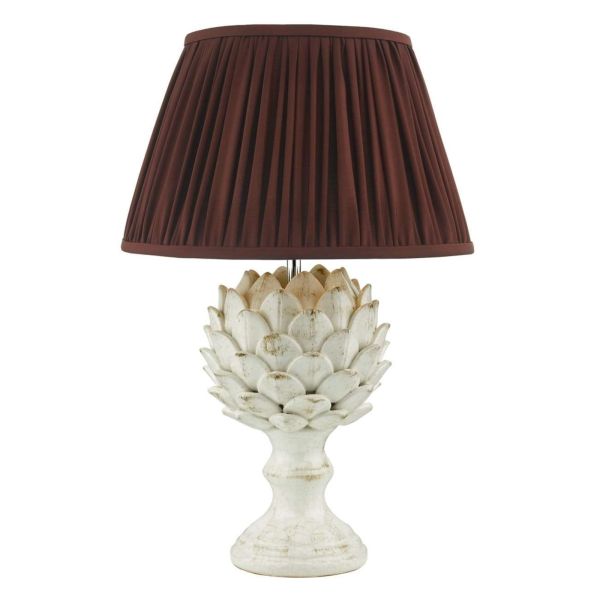 Настільна лампа Dar Lighting ORR4233 + ULY1658 Ulyana Orris Table Lamp Antique Cream