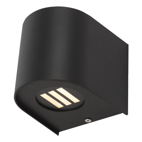 Настінний світильник Dar Lighting ORV3222 Orville 2 Light Outdoor Wall Light Matt Black LED IP44