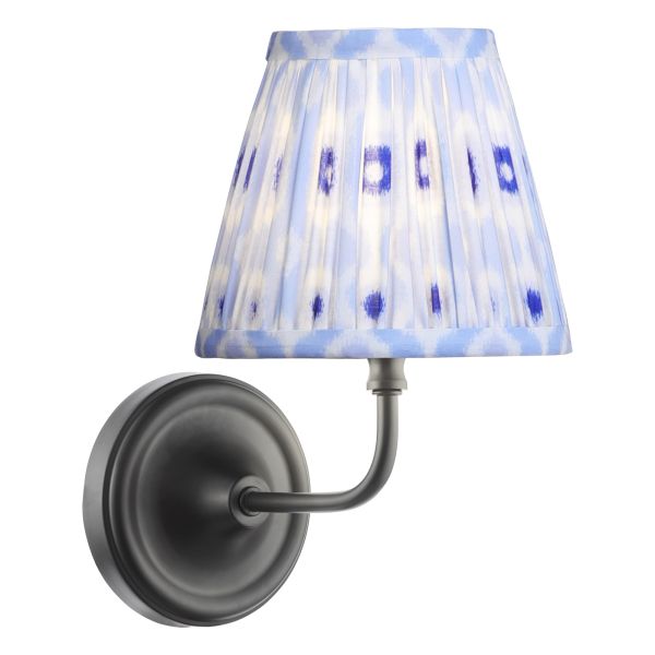 Kinkiet Dar Lighting PAD0722-IKA2623 Padme Wall Light Matt Black With Shade