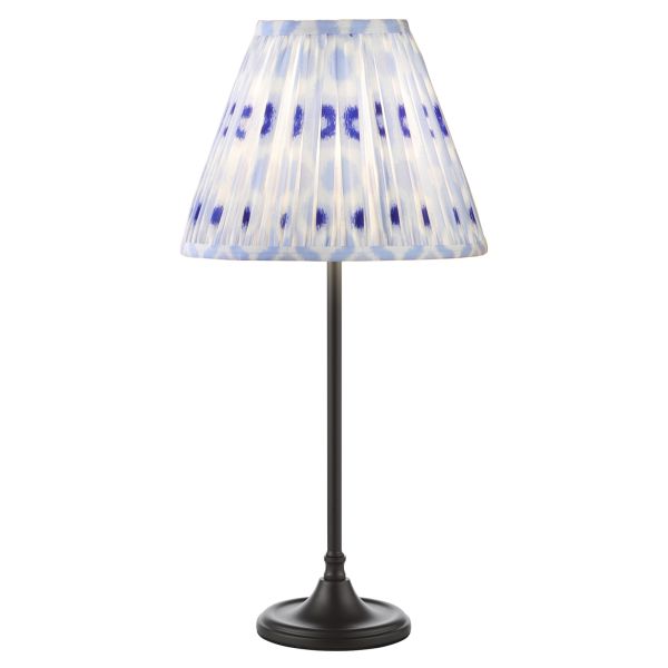 Lampa stołowa Dar Lighting PAD4222-IKA1023 Padme Table Lamp Matt Black With Shade