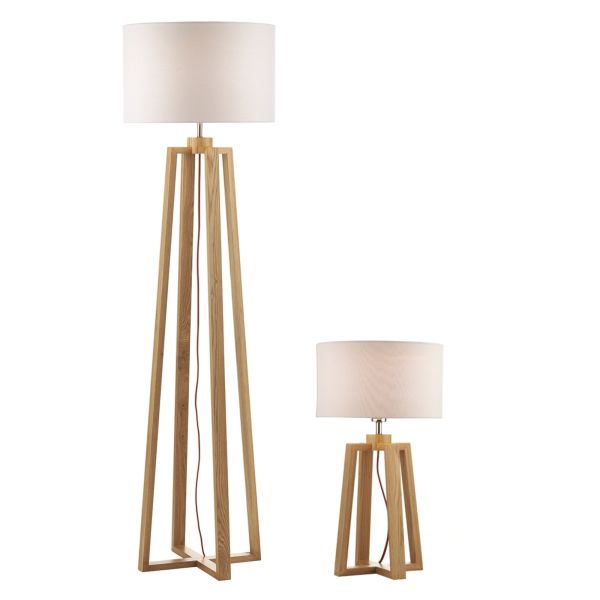 Торшер Dar Lighting PYR4943 Pyramid Floor and Table Lamp