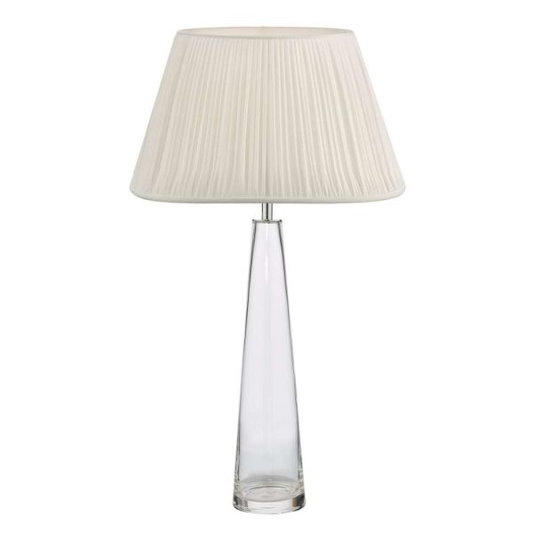 Настільна лампа Dar Lighting SAM4208 + ULY1415 Ulyana Samara Table Lamp Clear Glass