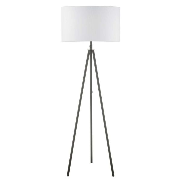 Lampa podłogowa Dar Lighting SKA4922 + INN1715 Innsbruck Skate Tripod Floor Lamp Matt Black