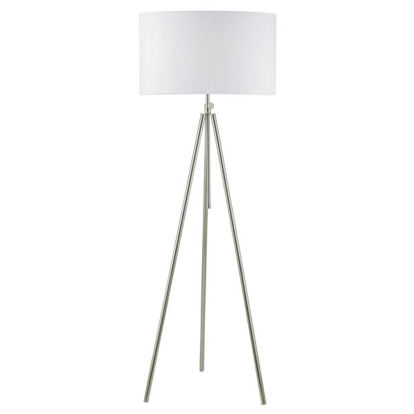 Lampa podłogowa Dar Lighting SKA4950 + INN1715 Innsbruck Skate Tripod Floor Lamp Polished Chrome