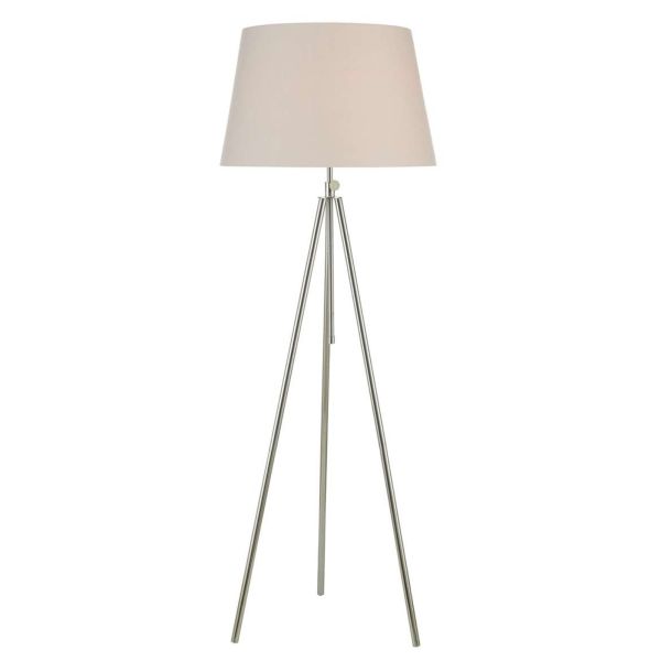 Lampa podłogowa Dar Lighting SKA4950 + S1099 Skate Tripod Floor Lamp Polished Chrome