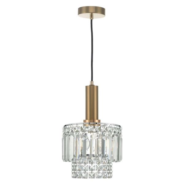 Підвісний світильник Dar Lighting SP6563 + KYL6550 Kyla 1 Light Suspension Bronze