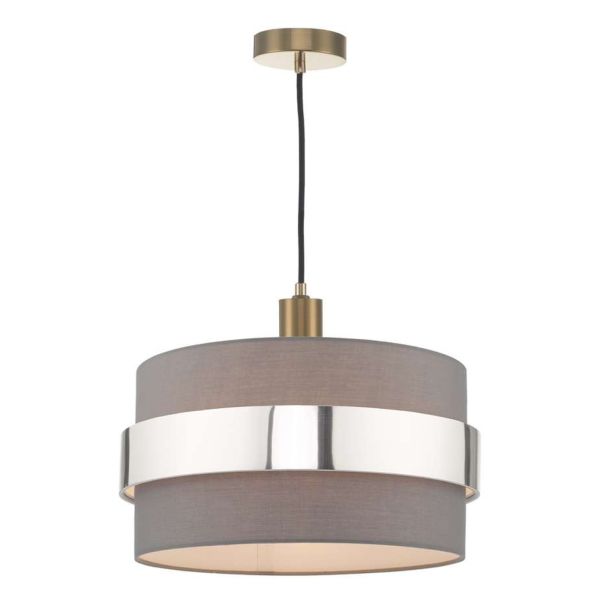 Підвісний світильник Dar Lighting SP6563 + OKI6539 1 Light Suspension Bronze