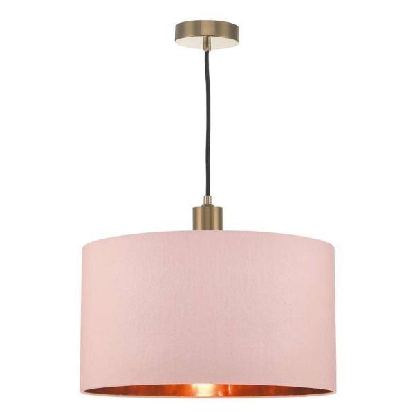 Lampa wisząca Dar Lighting SP6563 + TIM6503 Timon 1 Light Suspension Bronze