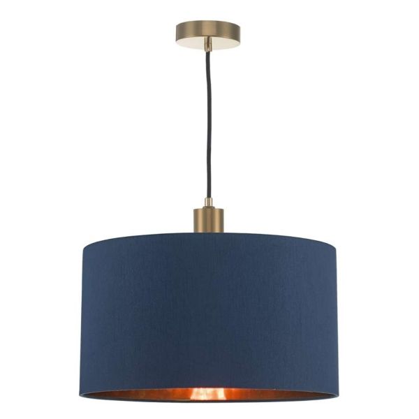 Lampa wisząca Dar Lighting SP6563 + TIM6523 Timon 1 Light Suspension Bronze