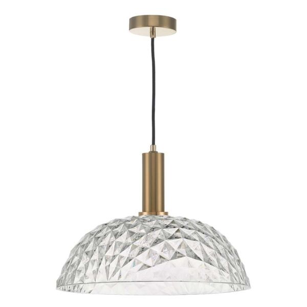 Підвісний світильник Dar Lighting SP6563 + TOB8608 Tobin 1 Light Suspension Bronze