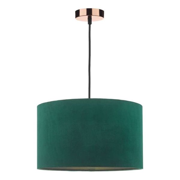 Lampa wisząca Dar Lighting SP8664 + AKA6524 Akavia 1 Light E27 Decorative Suspension Copper