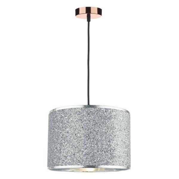 Lampa wisząca Dar Lighting SP8664 + BIS6532 Bistro 1 Light E27 Decorative Suspension Copper