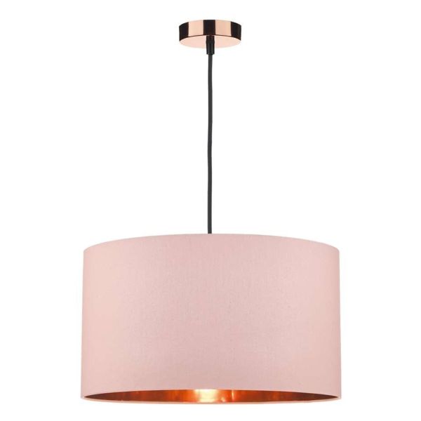 Lampa wisząca Dar Lighting SP8664 + TIM6503 Timon 1 Light E27 Decorative Suspension Copper