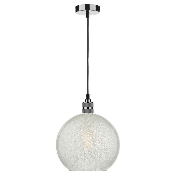 Lampa wisząca Dar Lighting SP8667 + JAN652 Janna 1 Light E27 Decorative Suspension Gun Metal