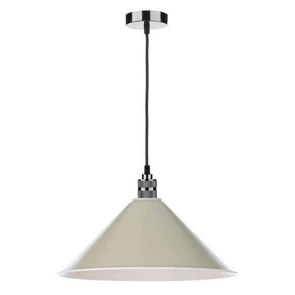 Lampa wisząca Dar Lighting SP8667 + KIN6501 Kinsley 1 Light E27 Decorative Suspension Gun Metal