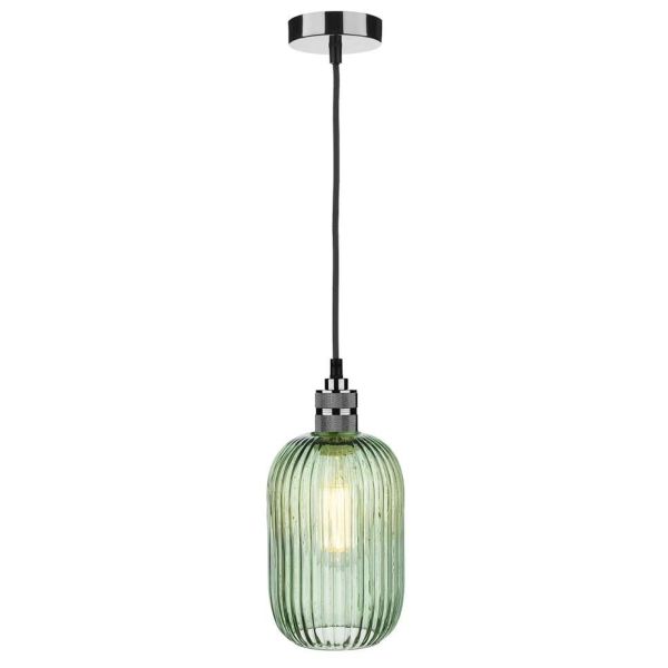 Lampa wisząca Dar Lighting SP8667 + SAW6524 Sawyer 1 Light E27 Decorative Suspension Gun Metal