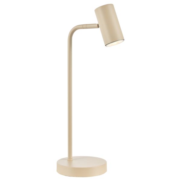 Lampa stołowa Dar Lighting THI4129 Thierry Desk Lamp Matt Taupe