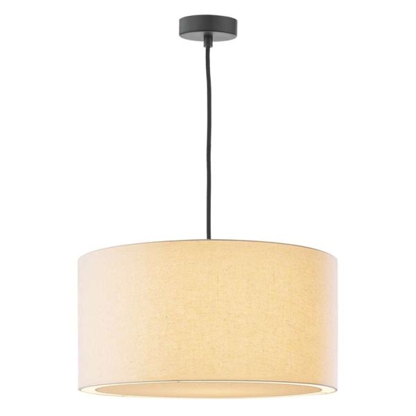 Lampa wisząca Dar Lighting WAC0164 + EDW6533 Edward Waco 1 Light E27 Suspension Antique Copper Matt Black