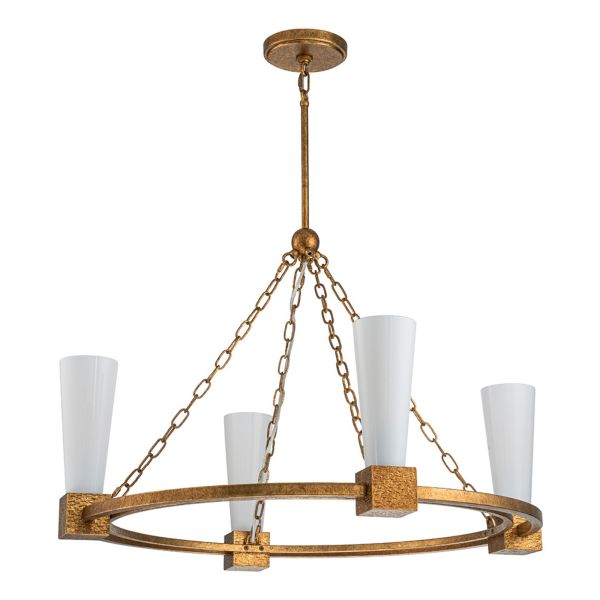 Żyrandol Elstead KRISTY4-DG-OPAL