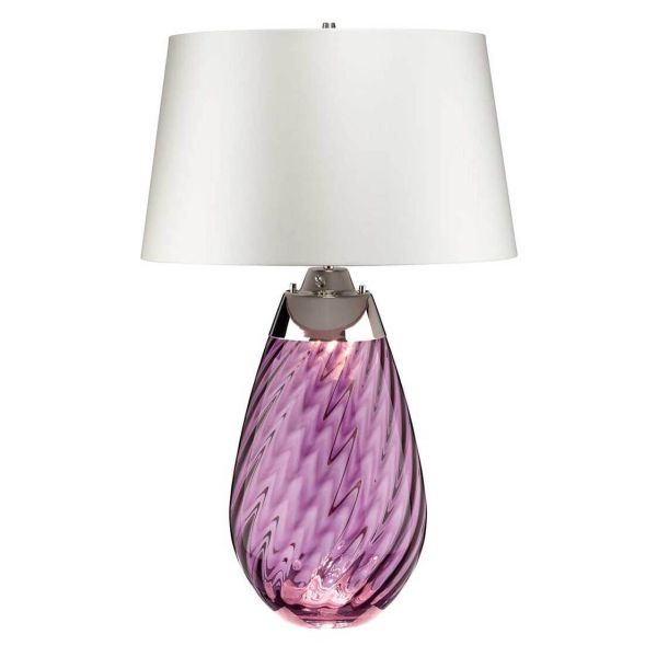 Lampa stołowa Elstead LENA-TL-L-PLUM-OWSS Lena Large