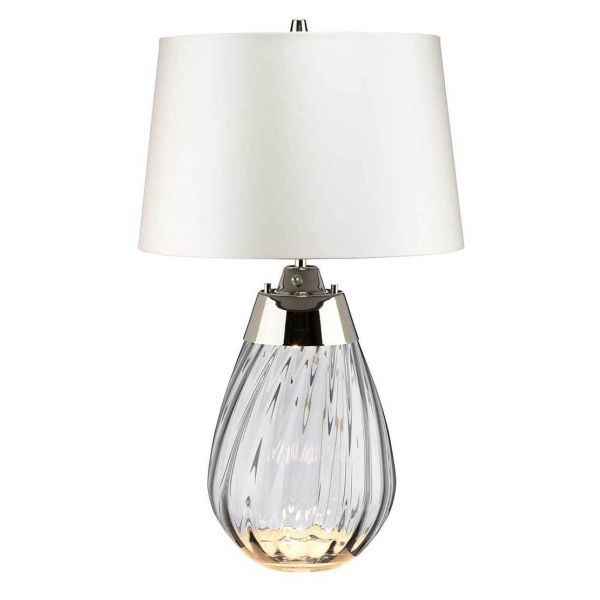 Lampa stołowa Elstead LENA-TL-S-SMOKE-OWSS Lena Small