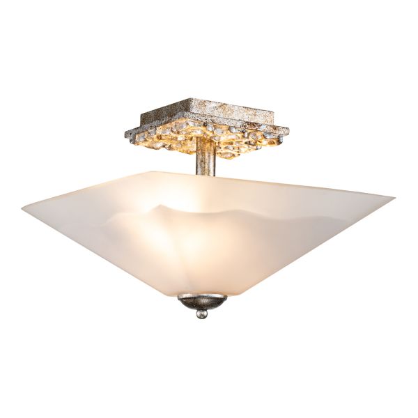 Люстра Elstead STAR-F-S-DS Star 2 lt Distressed Silver