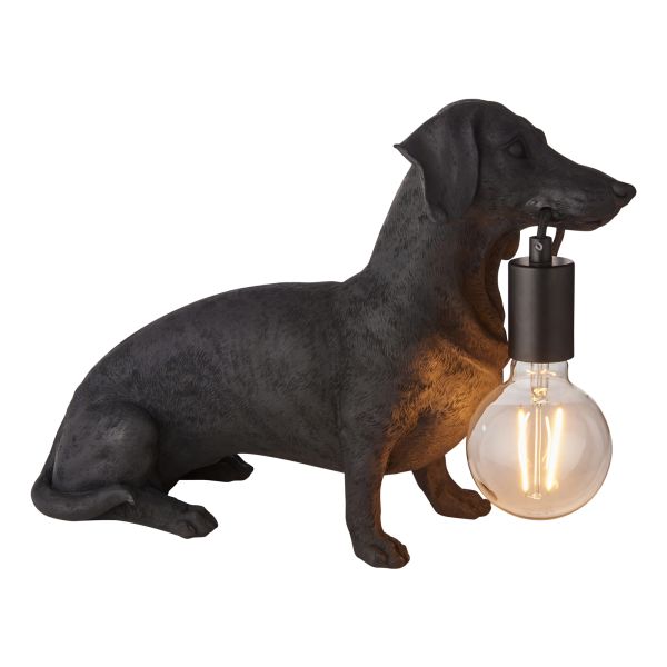 Настільна лампа Endon 101188 Dachshund Table, Matt black