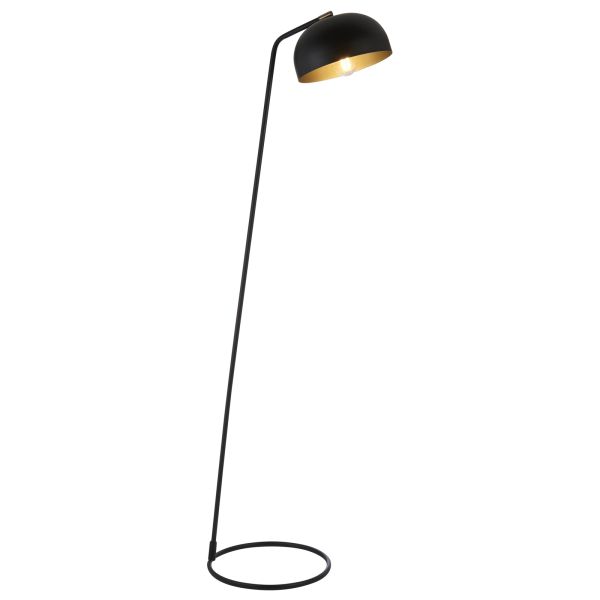Торшер Endon 106337 Brair Floor, Matt black & antique brass paint