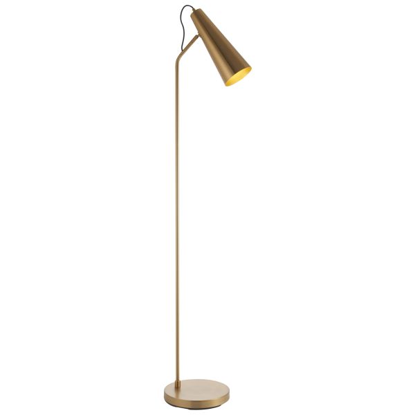 Торшер Endon 107528 Karna Task floor, Warm antique brass plate