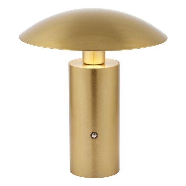 Lampa stołowa Endon 118935 Sunset Rechargeable Table, Brushed gold finish