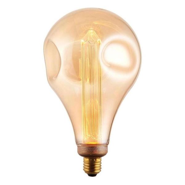 Лампа світлодіодна Endon 77085 потужністю 2.5W з серії XL E27 LED Dimple Globe з цоколем E27, температура кольору — 2300K