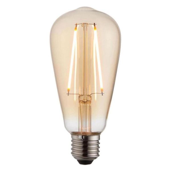 Żarówka ledowa Endon 77107 moc 2W z serii E27 LED filament pear z gwintem E27, temperatura barwowa — 2000K