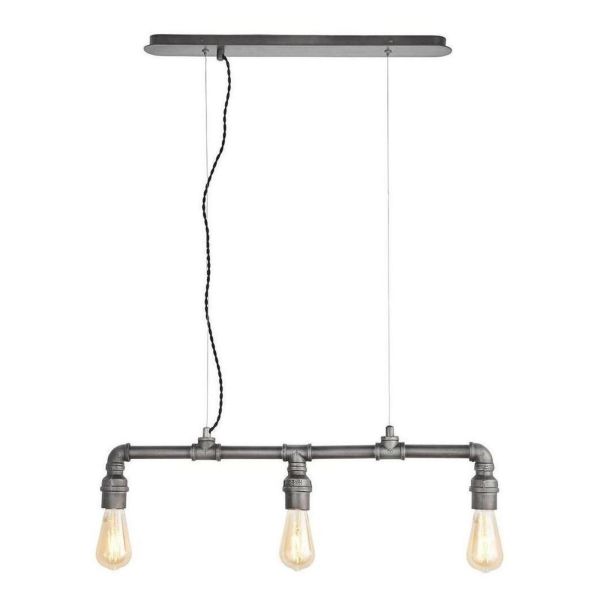 Lampa wisząca Endon 78764 Pipe 3lt Pendant