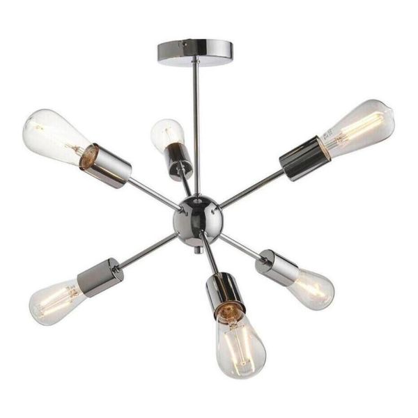 Żyrandol Endon 79469 Rubens 6lt Semi flush