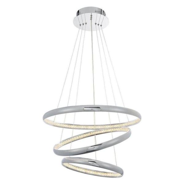 Lampa wisząca Endon 90292 Ozias 3lt pendant