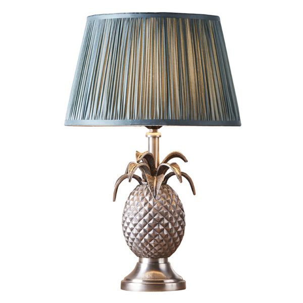 Lampa stołowa Endon 91108 Pineapple & Freya Fir shade