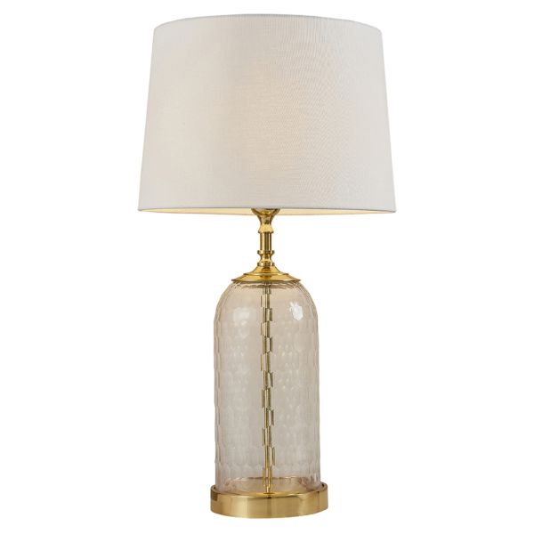 Lampa stołowa Endon 91213 Wistow & Mia Vintage white shade