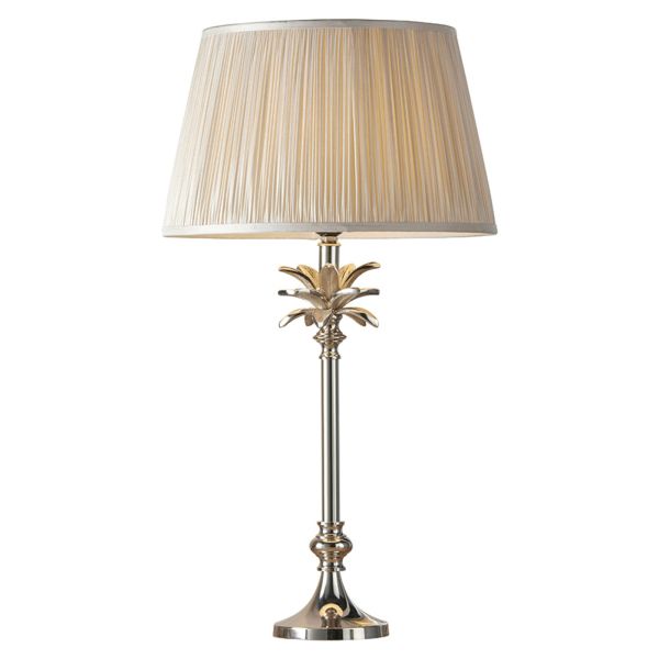 Lampa stołowa Endon 91222 Leaf & Freya Oyster shade