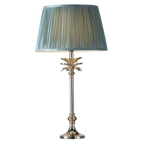 Lampa stołowa Endon 91223 Leaf & Freya Fir shade