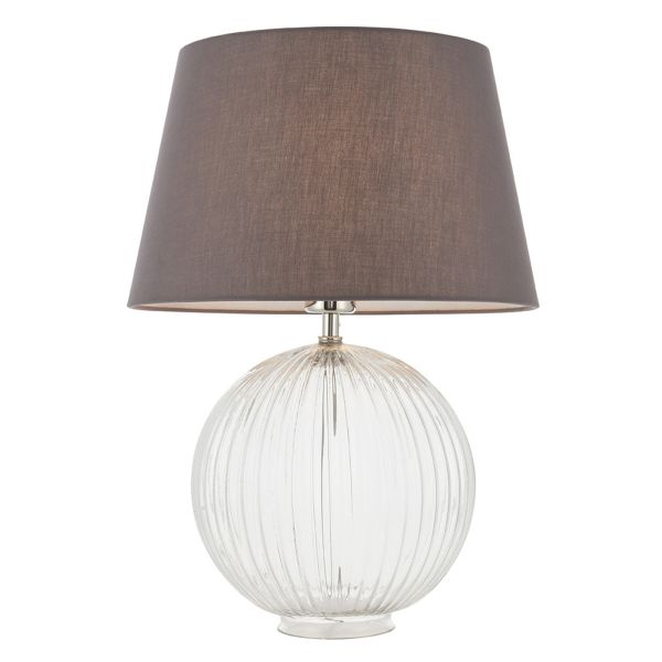 Lampa stołowa Endon 92887 Jemma & Evie Charcoal shade