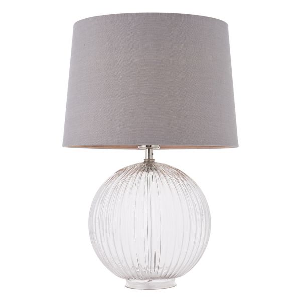 Lampa stołowa Endon 92891 Jemma & Mia Charcoal shade