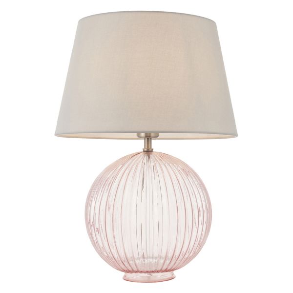 Lampa stołowa Endon 92893 Jemma & Evie Grey shade