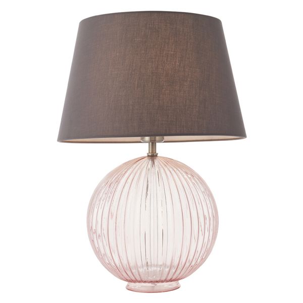 Lampa stołowa Endon 92896 Jemma & Evie Charcoal shade