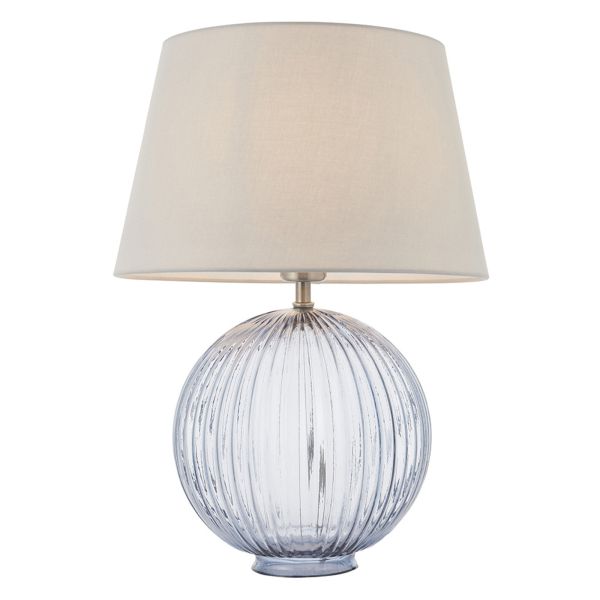 Lampa stołowa Endon 92902 Jemma & Evie Grey shade