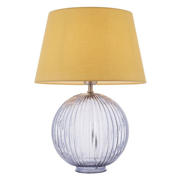 Lampa stołowa Endon 92907 Jemma & Evie Yellow shade