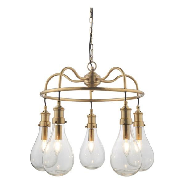 Lampa wisząca Endon 93152 Hadassa 5lt Pendant