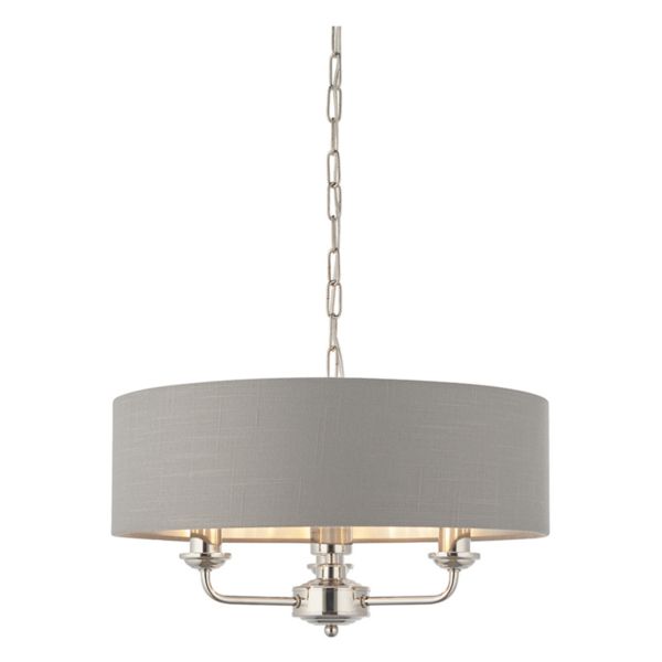 Lampa wisząca Endon 94377 Highclere 3lt Pendant