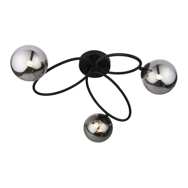 Żyrandol Endon 95289 Ellipse 3lt Semi Flush