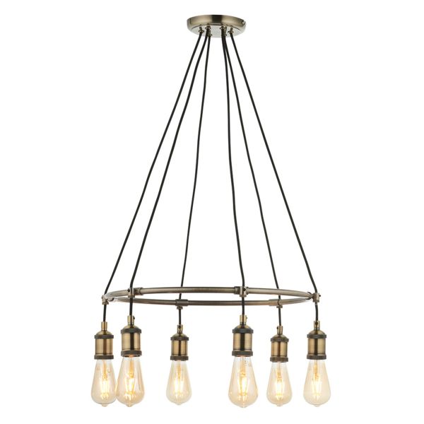 Люстра Endon 99914 Hal 6lt Pendant