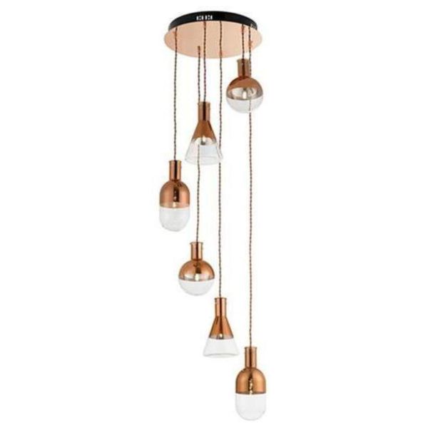 Lampa wisząca Endon GIAMATTI-6CO